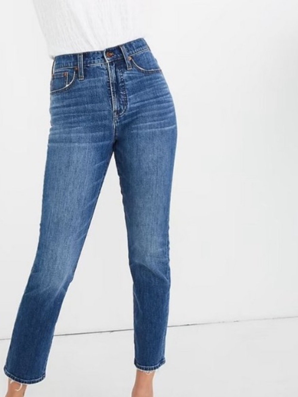 Madewell The Perfect Vintage Crop Jean size 27 style L3912